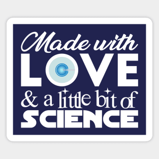 Made With Love (Blue Version 2) Magnet